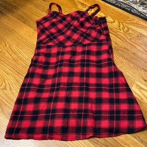 Gap teen dress black and red